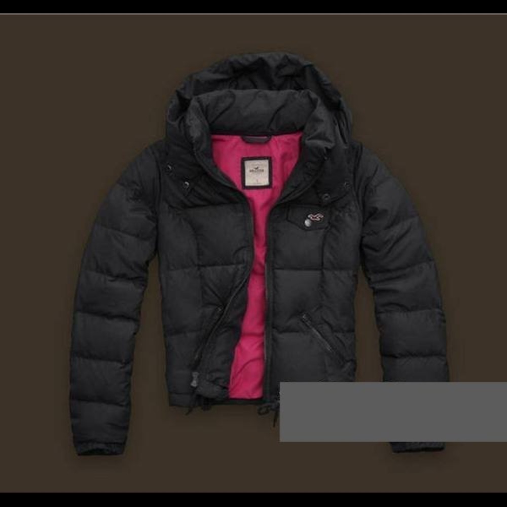 NWT Hollister HCO classic feather down jacket